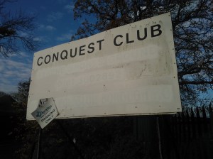 141129 Conquest Club sign