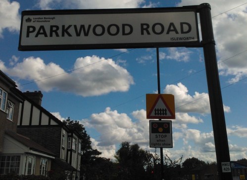 Wood Lane road resurfacing starts here on 12.10.2015, north to the Great West Road