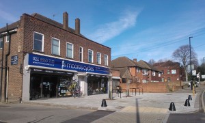 Moore's Cycles at 3-5 St Johns Road, Isleworth as at 3 March 2016